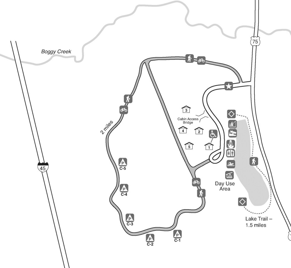 Fort Boggy Facility Map